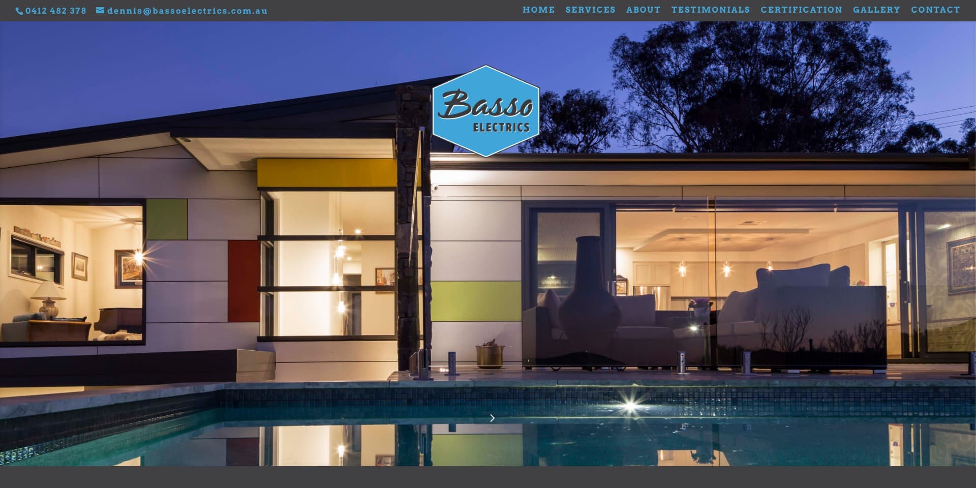 Basso Electrics website