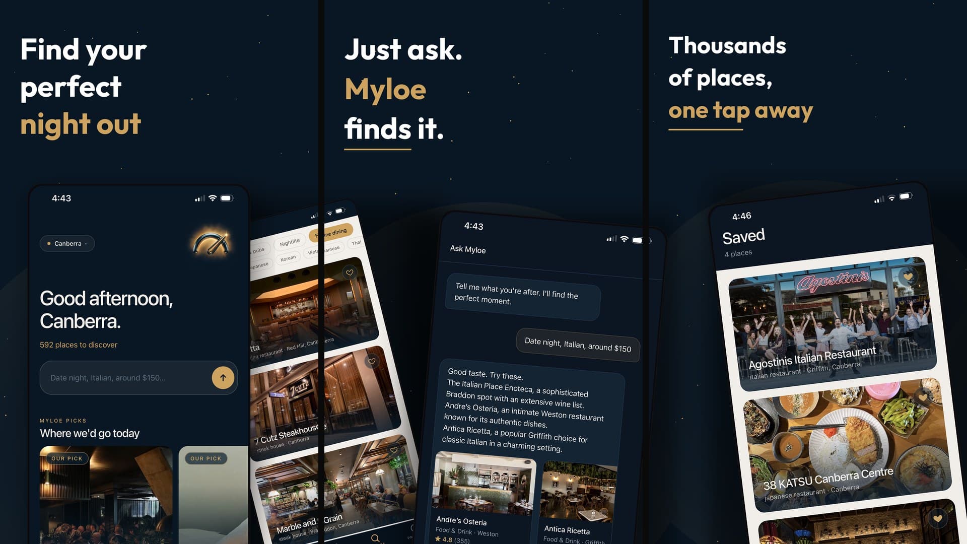 Myloe local discovery app